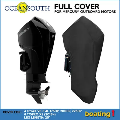 $147.33 • Buy Outboard Motor Cover For Mercury 4 STR V6 3.4L 175-225HP,175PRO XS (2018>) -25 
